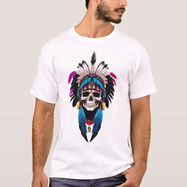 chief skull T-Shirt (Front)