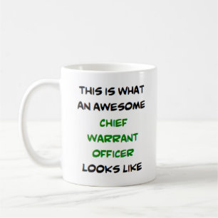 chief warrant officer, awesome coffee mug