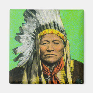 Chief Washakie Portrait Magnet