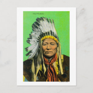 Chief Washakie Portrait Postcard