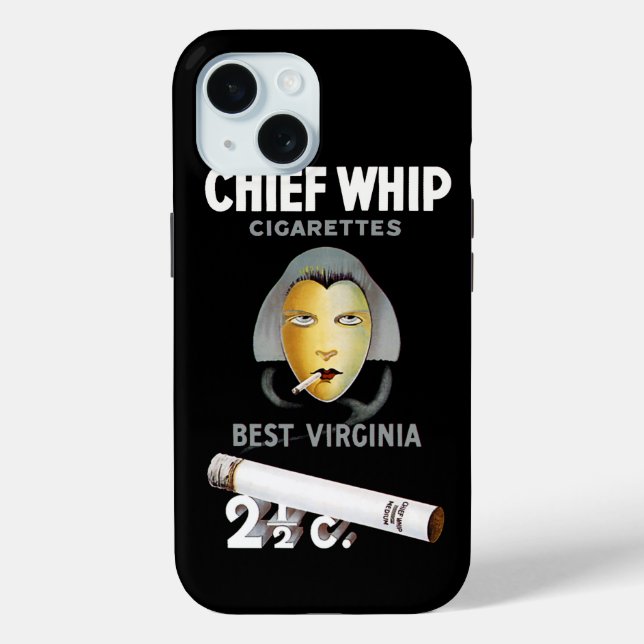 Chief Whip Cigarettes Case-Mate iPhone Case (Back)