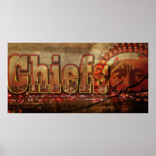 Chiefs Football Poster