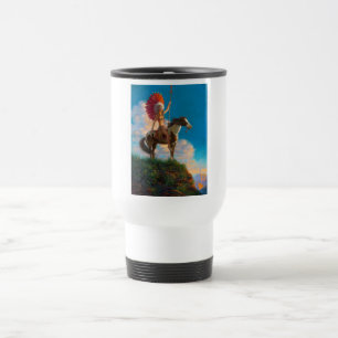 Chieftess Female Native American Indian Chief Travel Mug