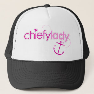 Chiefy Lady Trucker Hat