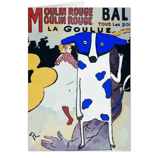 Chien Bleu Caberet, Rouge (Front)