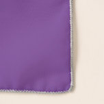 Chiffon Scarf<br><div class="desc">This chiffon scarf is shown in a lovely solid colour of purple with a lt. grey thread edging.
Customise this item or buy as is.</div>