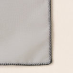 Chiffon Scarf<br><div class="desc">This chiffon scarf is shown in a lovely solid colour of grey with a dark grey thread edging.
Customise this item or buy as is.</div>