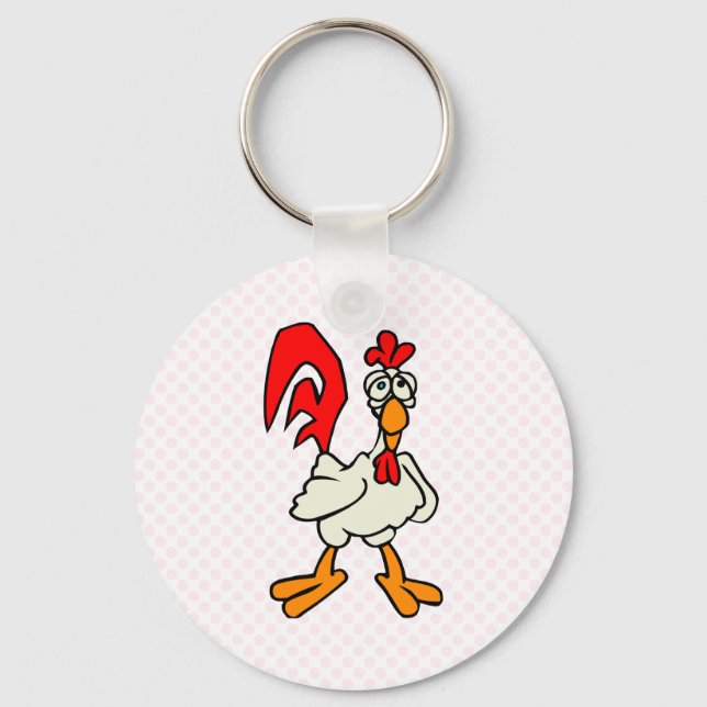 Chiggy Chicken Key Ring (Front)