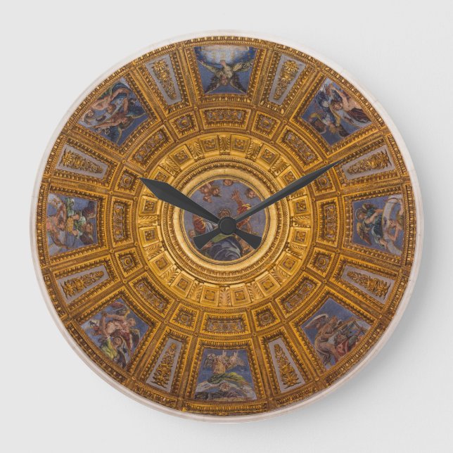 Chigi Chapel Dome, Santa Maria del Popolo, Rome Large Clock (Front)