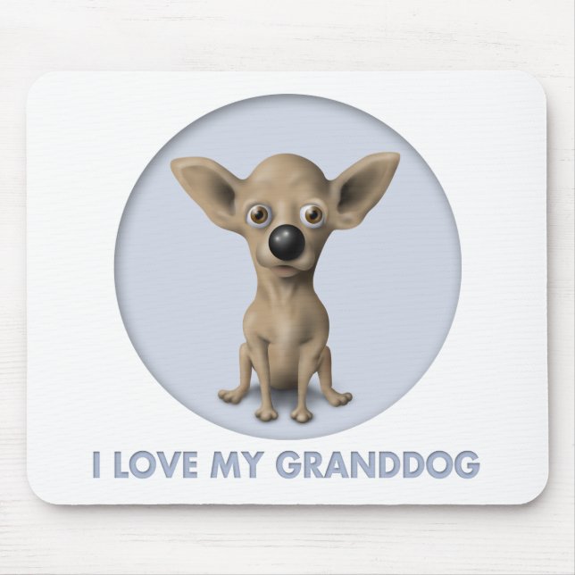 Chihuahua 1 Granddog Mouse Mat (Front)