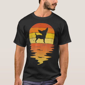 Chihuahua  70s vintage retro sunset Chihuahua  T-Shirt