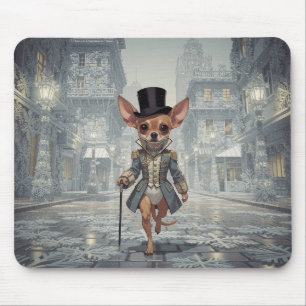 Chihuahua About Town In Paris Mouse Mat