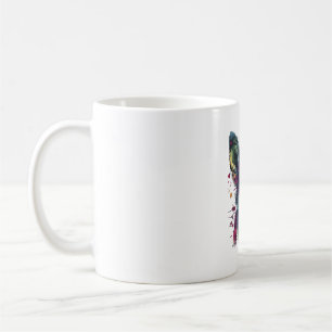 Chihuahua Abstract Painting Colour Cute Dog Coffee Mug
