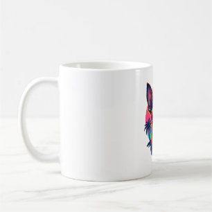 Chihuahua  Abstract Painting  Colour  Cute Dog Cop Coffee Mug
