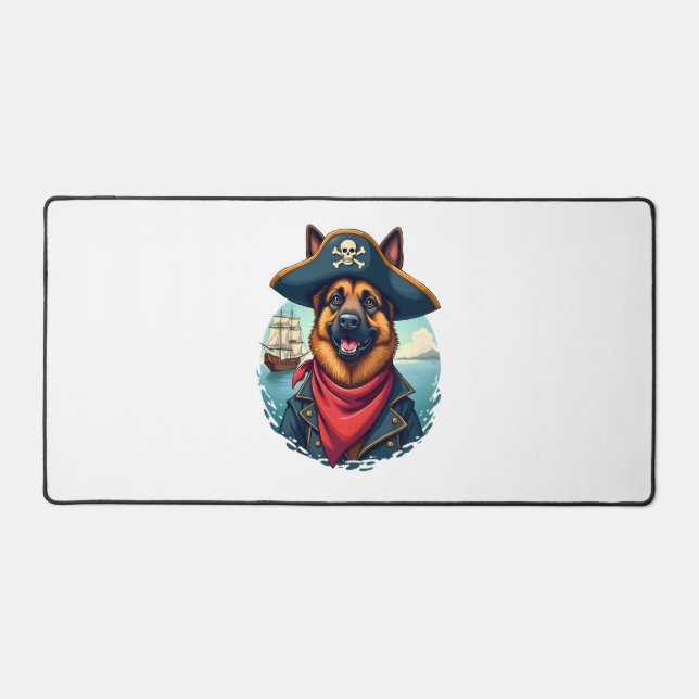 Chihuahua Abstract Painting Colour Cute Dog     Desk Mat (Front)