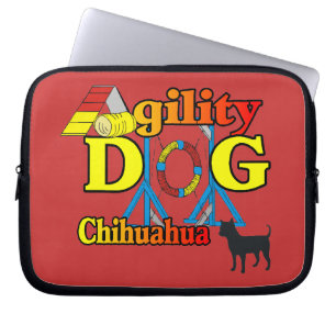 Chihuahua Agility Laptop Sleeve