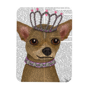 Chihuahua And Tiara Magnet