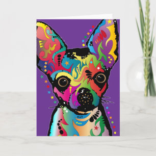 Chihuahua Art Card