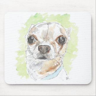 Chihuahua art mouse mat. mat