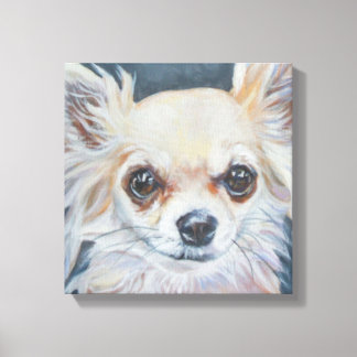 Chihuahua Artwork Canvas Print