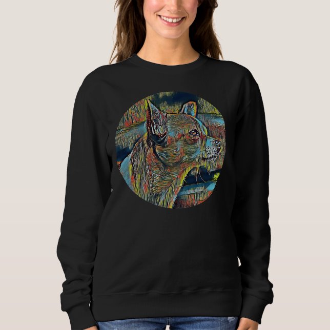Chihuahua Awesome Head Sweatshirt (Front)