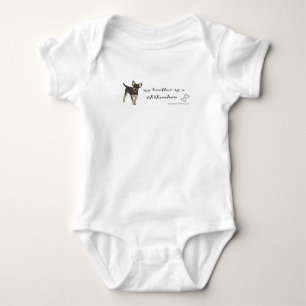 chihuahua baby bodysuit