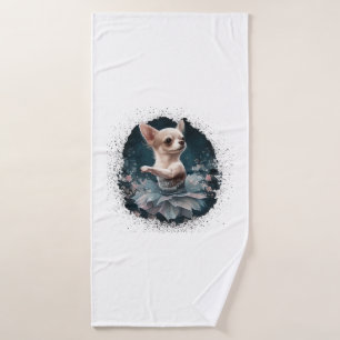 Chihuahua Ballerina Ballet Dance Dancing Bath Towel