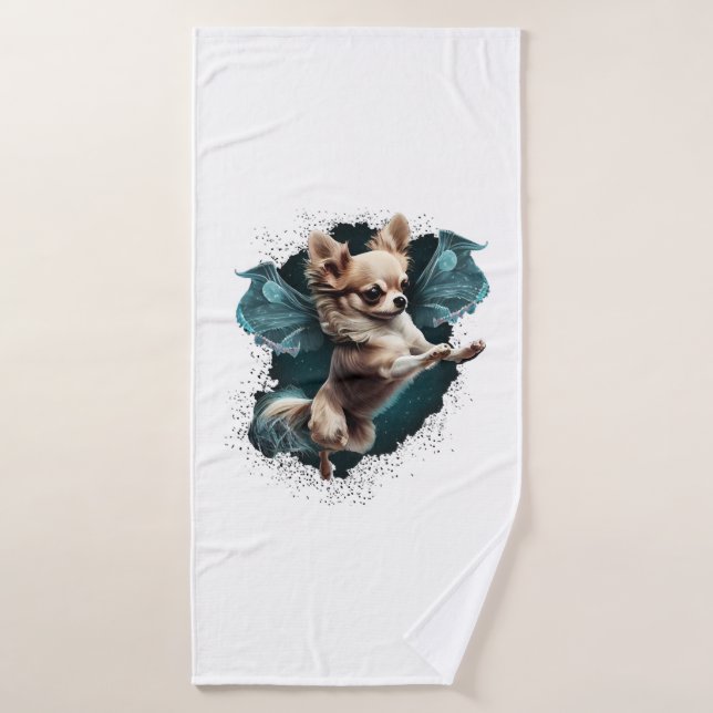 Chihuahua  Ballerina  Ballet  Dance  Dancing       Bath Towel (Bath Towel)