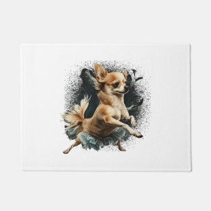 Chihuahua Ballerina Ballet Dance Dancing Doormat