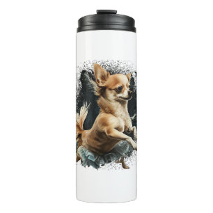 Chihuahua Ballerina Ballet Dance Dancing Thermal Tumbler
