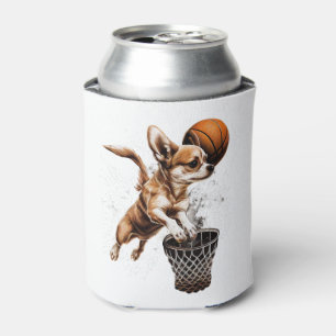 Chihuahua  Basketball  Player  Sport  Dunk  Can Cooler