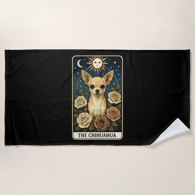 Chihuahua Beach Towel (Front)
