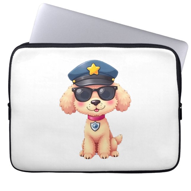 Chihuahua Bike Bicycle Dog Cycling  Laptop Sleeve (Front)