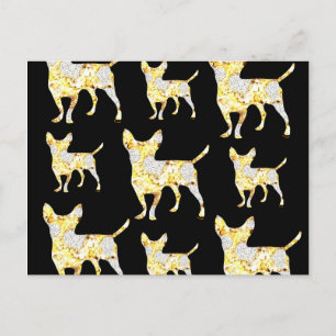 CHIHUAHUA BLING! POSTCARD
