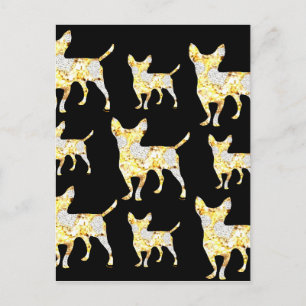 CHIHUAHUA BLING! POSTCARD