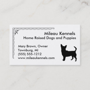 Chihuahua Business Card