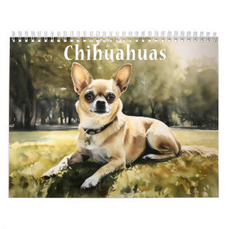 Chihuahua Calendar, any year Calendar