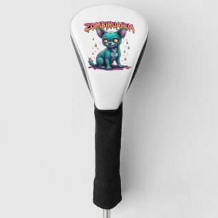 Chihuahua Chi Chichi Chiwawa Zombie Dog Halloween  Golf Head Cover