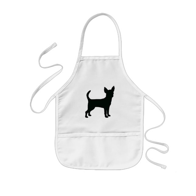 Chihuahua child apron. kids apron (Front)