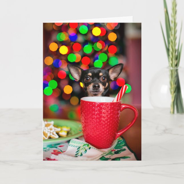 Chihuahua Christmas Card (Front)