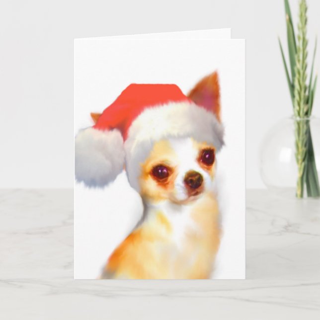 Chihuahua Christmas Card (Front)