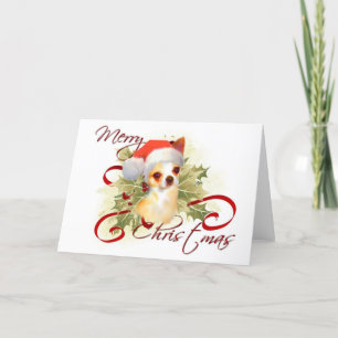 Chihuahua Christmas Card