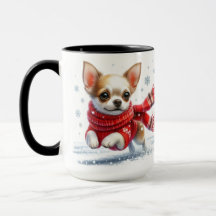 Chihuahua Christmas Coffee Mug Cup