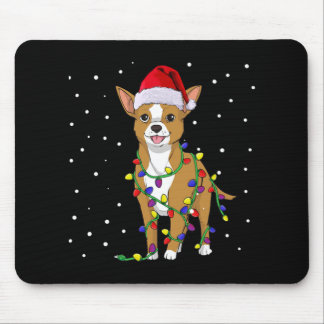 Chihuahua Christmas Dog Mouse Mat