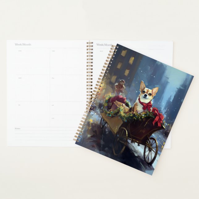 chihuahua Christmas Festive Season Planner (Display)