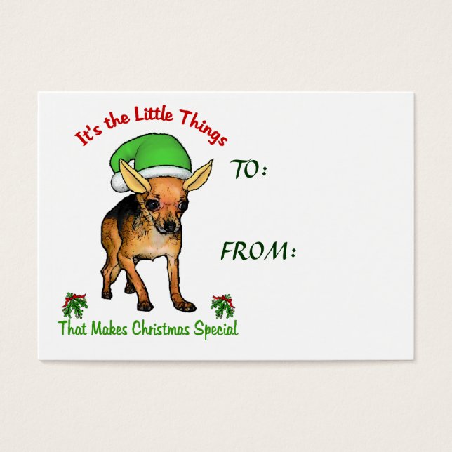 Chihuahua Christmas Gifts (Front)