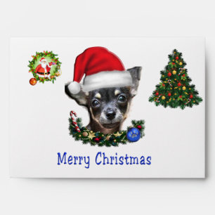 Chihuahua christmas gifts envelope