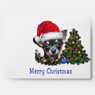 Chihuahua christmas gifts envelope