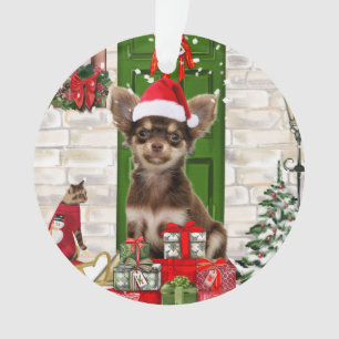 Chihuahua Christmas Ornament