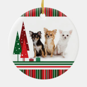 Chihuahua Christmas Ornament